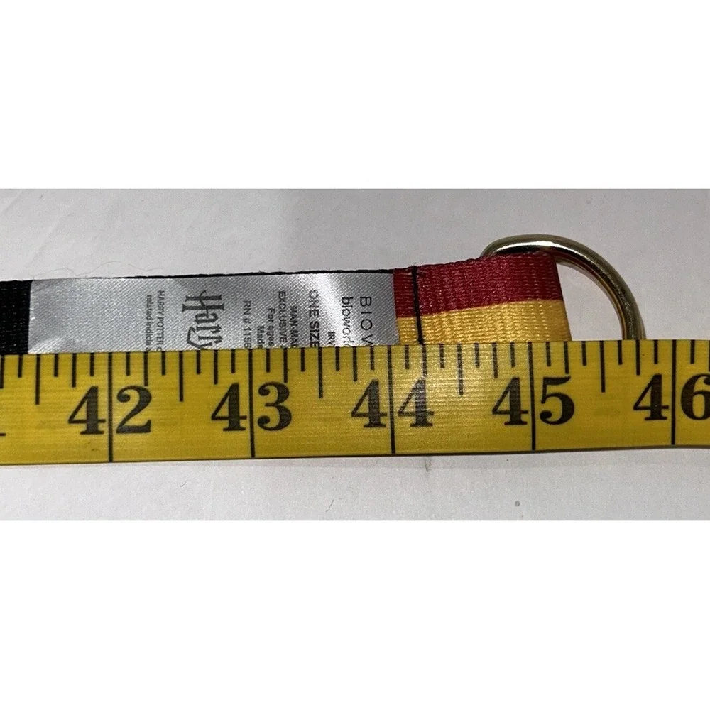 Harry Potter Gryffindor House Unisex Belt Loop‎ Buckle Red Gold Ron Weasley